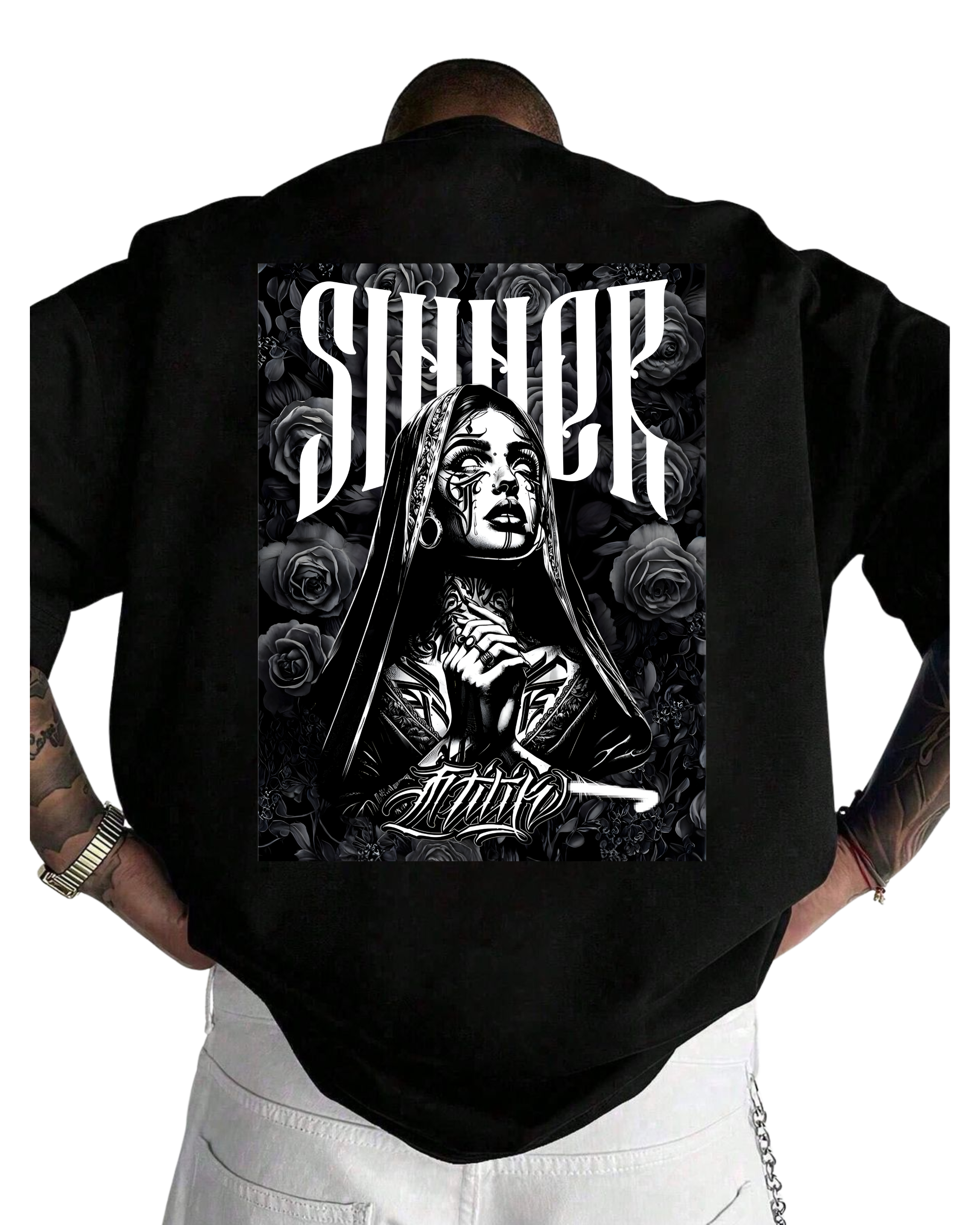 Sinner Gospel Oversized T-shirt | Swagwale